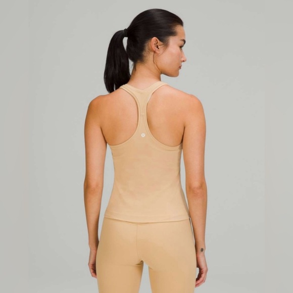Lululemon Cool Racerback Short Tank Top *Nulu in Pecan Tan - Picture 6 of 6
